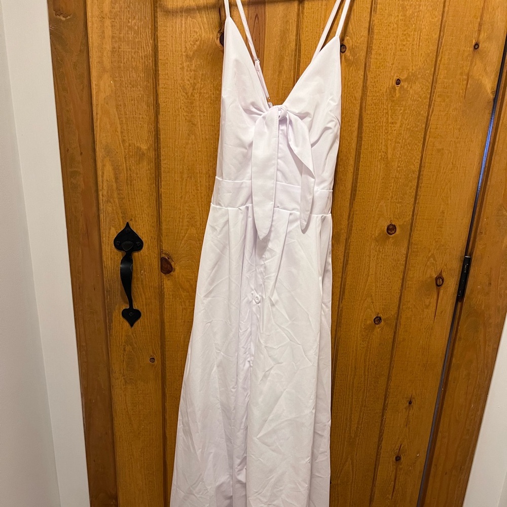 White summer dress